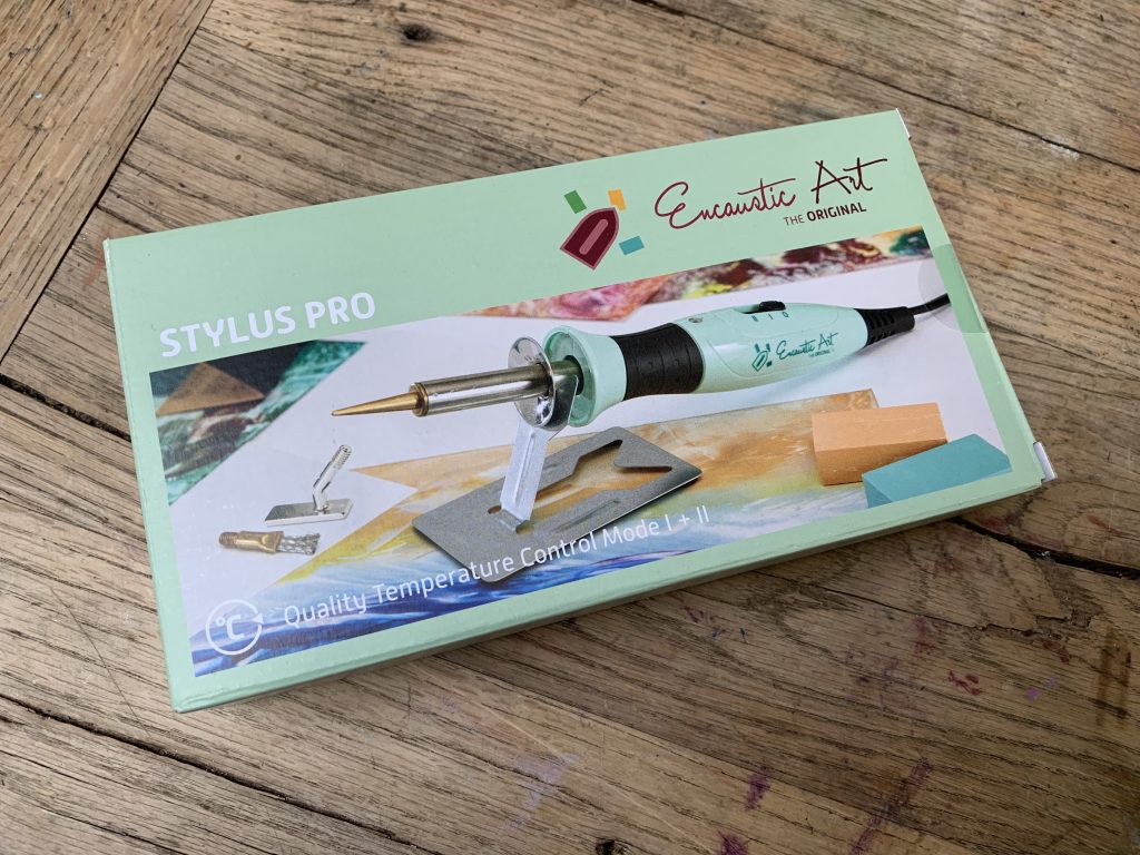 encaustic wax stylus