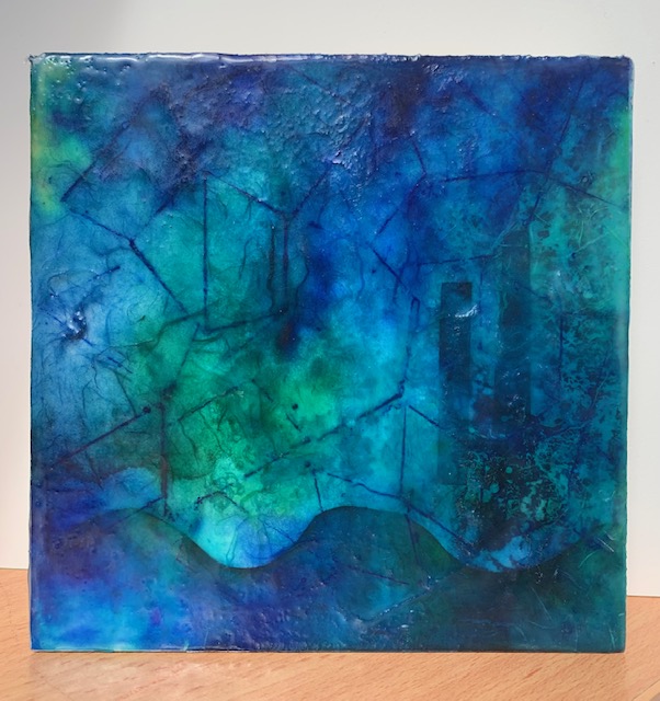 Julie Wrathall Encaustic Art - Arty Heaven