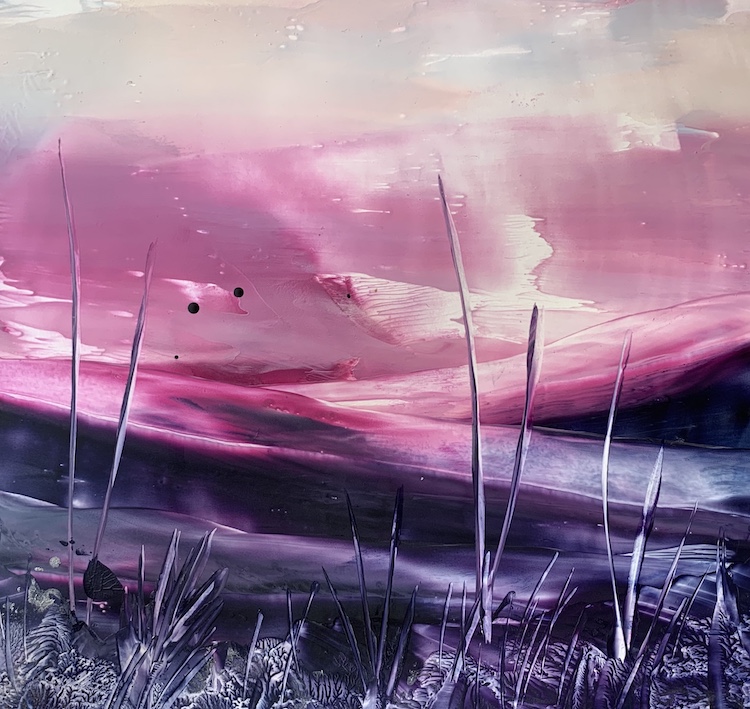 Julie Wrathall Encaustic Art - Arty Heaven