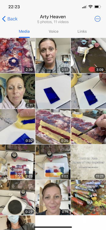 Get Inspired With Encaustic Wax From Blank Canvas to Creative