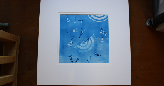 Suspended in Time – 61 x 61cm