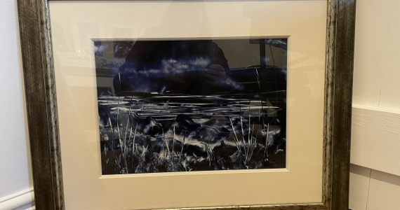 Midnight Blue I – 70 x 59cm