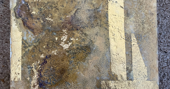 Gold Leaf 16 x 20cm